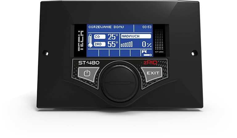 Regulácie pre kotol s podávačom - EU-480 zPID - 2