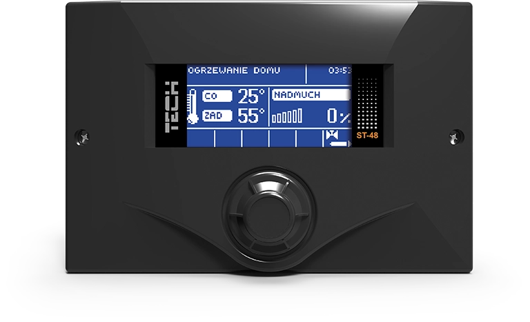 Regulácie pre kotol s podávačom - EU-48 - 2