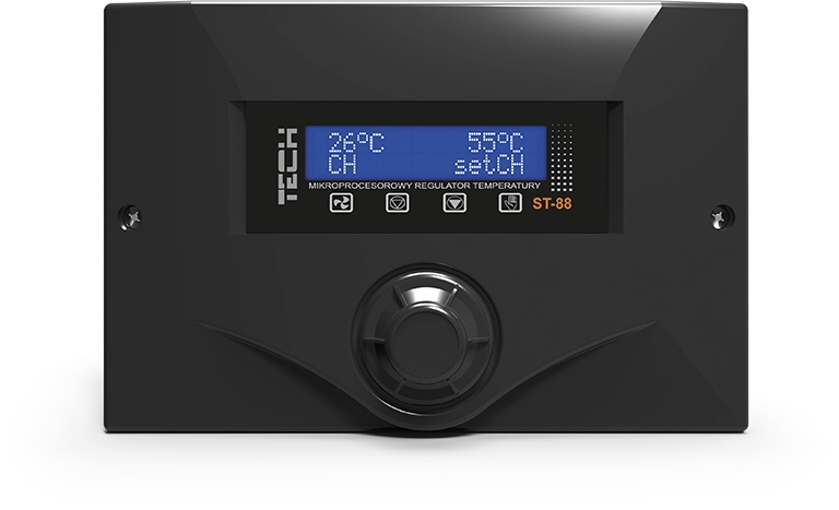 Regulácie pre zásypový kotol - EU-88 zPID - 2