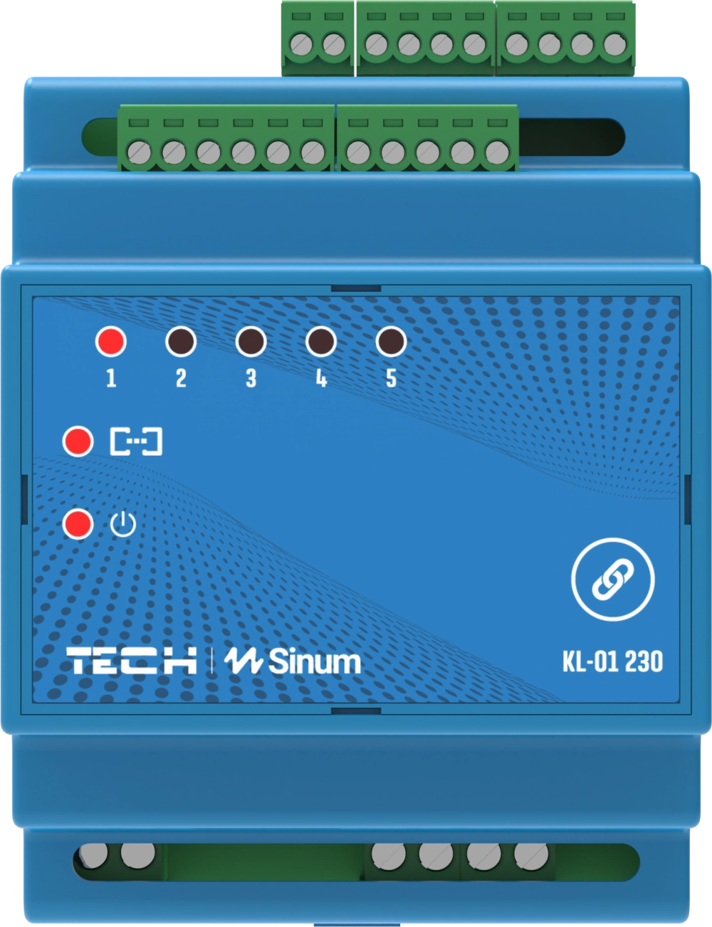 Relé moduly pre ovládanie vykurovania - KL-01 230 MODBUS