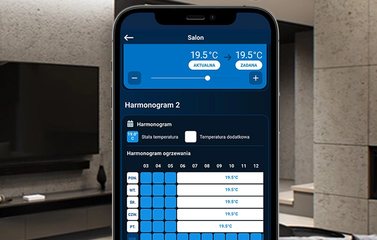Prispôsobte teplotu svojmu dennému rytmu vďaka harmonogramom