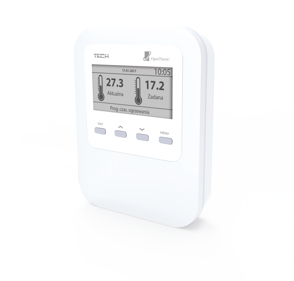 Izbové regulácie OpenTherm predurčené pre plynové kotly - EU-WiFi OT - 3